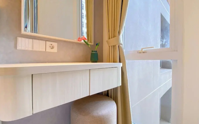 Cozy And Homey Studio At Tokyo Riverside Pik 2 Apartment