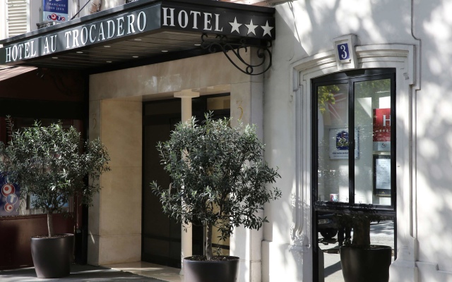 Отель Best Western Au Trocadero Франция, Париж - 1 отзыв об отеле, цены и фото номеров - забронировать отель Best Western Au Trocadero онлайн вид на фасад