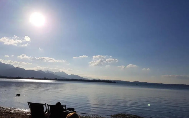 Bergblick und See