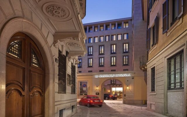 Отель Mandarin Oriental, Milan вид на фасад