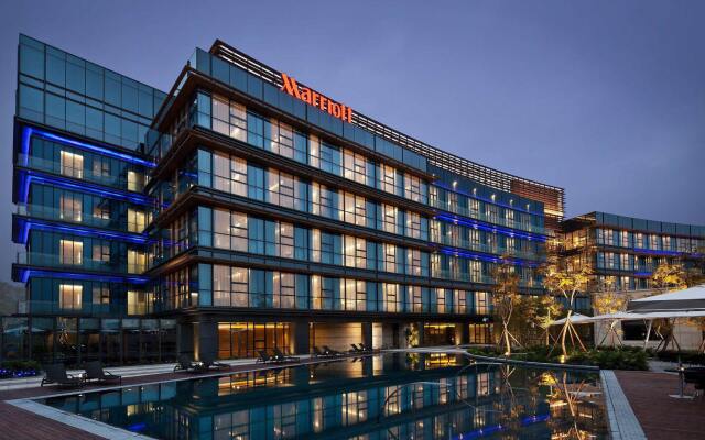Апартаменты The Oct Harbour, Shenzhen - Marriott Executive Apartments вид на фасад