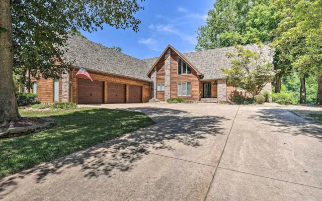 Spacious Lakefront Home w/ Private Dock!