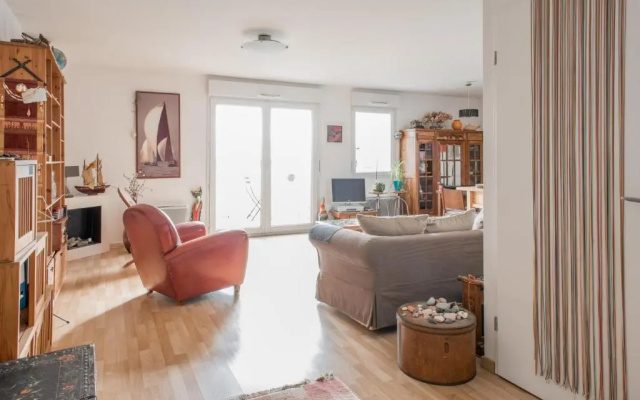 Appartement en résidence avec vue sur mer