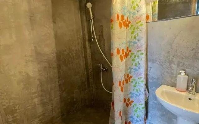 Tent by the sea, private toilet and kitchenette