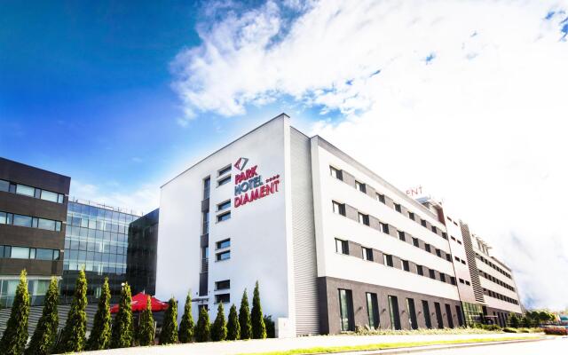 Park Hotel Diament Wroclaw вид на фасад