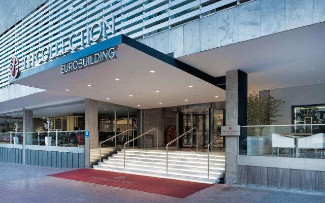 Отель NH Collection Madrid Eurobuilding вид на фасад