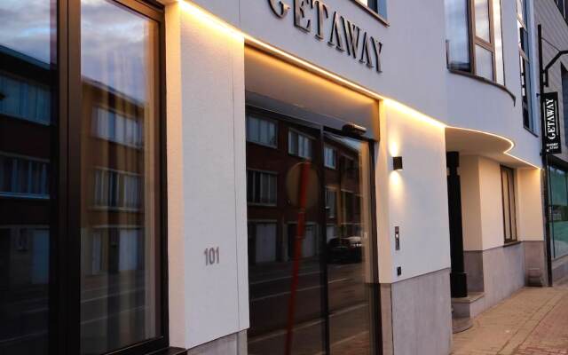 Отель Getaway Studios Brussels Airport вид на фасад