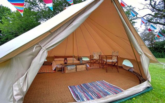 Luxury Bell Tent Escape Norfolk, No Deposit