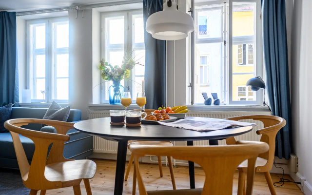 Central apartment with 2 separate bedrooms