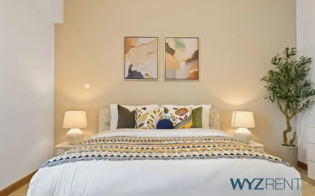 WYZ RENT|Aegean Charm 2BR Sulafa Tower Marina