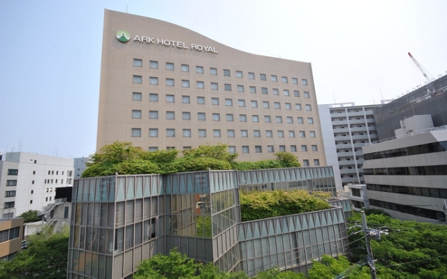 Отель Ark Hakata Royal Тэндзин вид на фасад