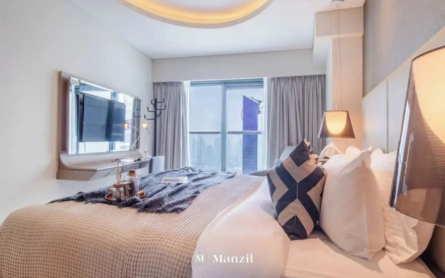Manzil - High Floor 1BR in Business Bay
