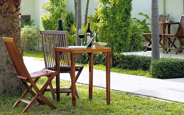 Отель The Beach Boutique Resort вид на фасад