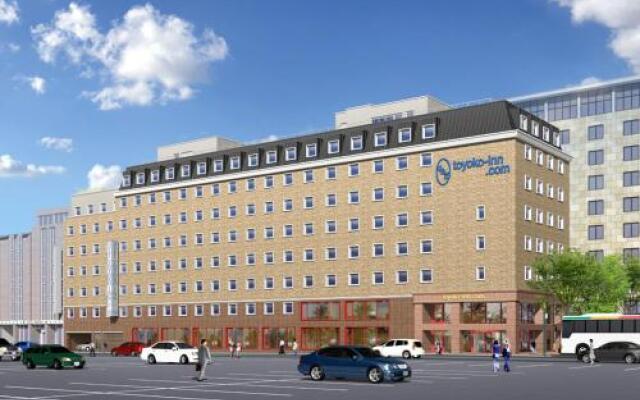 Отель Toyoko Inn Frankfurt Am Main Hauptbahnhof Германия, Франкфурт-на-Майне - отзывы, цены и фото номеров - забронировать отель Toyoko Inn Frankfurt Am Main Hauptbahnhof онлайн вид на фасад