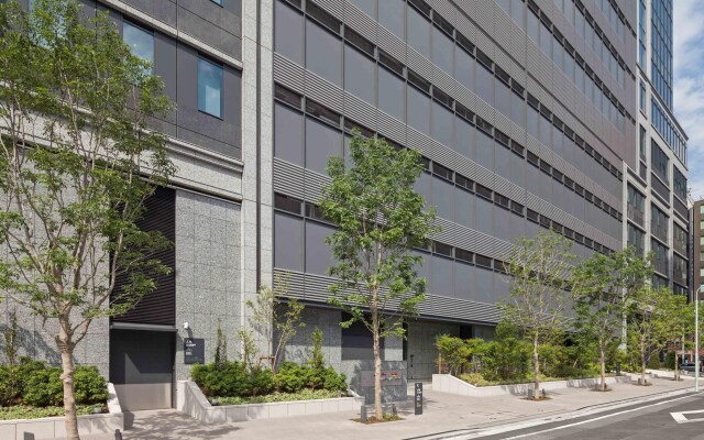 Отель Courtyard by Marriott Tokyo Station вид на фасад