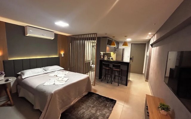 Flat 110-FM20 na praia de Cabo Branco