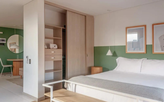 NOK Stylish Studio w Balcony in Laureles Medellin
