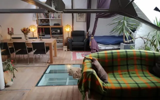 Artistic loft apartment with big sun terrace