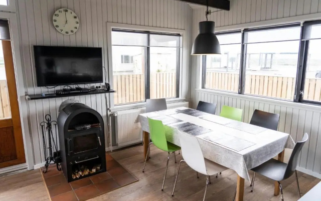 Black beach cottage