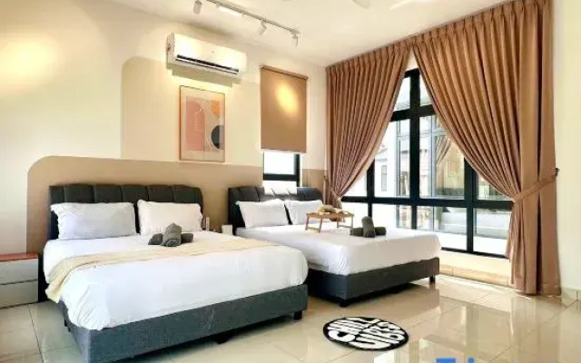 Modern Stylish 4BR Family House @ Machang Bubok