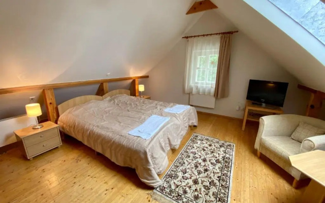 In heart of Trakai you'll find authentic Karaim house