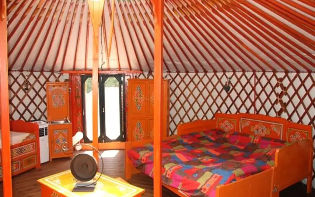 Superb Yurt of Mongolian Tradition in Provence