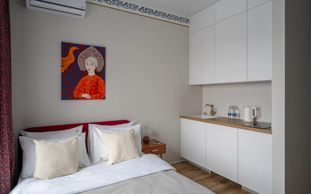 Апартаменты в русском стиле в ЖК N’ice Loft