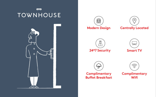 Super Townhouse 158 Near Netaji Subhash Marg Near Appu Ghar