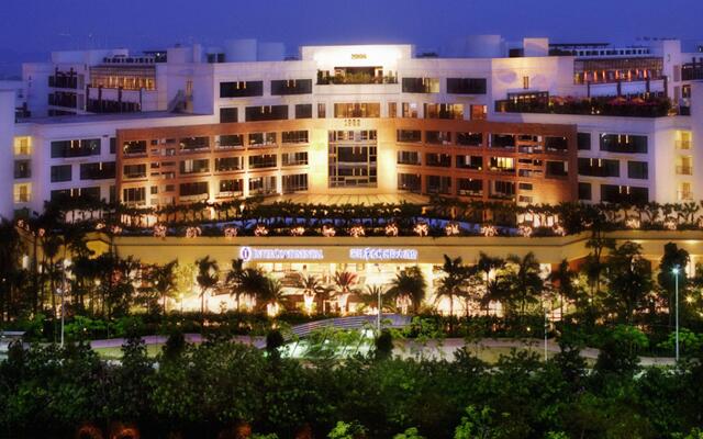 Отель InterContinental Shenzhen Китай, Шэньчжэнь - отзывы, цены и фото номеров - забронировать отель InterContinental Shenzhen онлайн вид на фасад