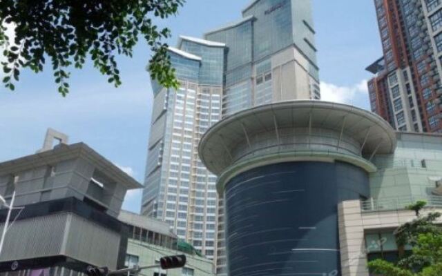 Отель Grand Hyatt Shenzhen Китай, Шэньчжэнь - отзывы, цены и фото номеров - забронировать отель Grand Hyatt Shenzhen онлайн вид на фасад