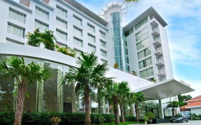 Отель Mondial Hotel Hue Вьетнам, Хюэ - отзывы, цены и фото номеров - забронировать отель Mondial Hotel Hue онлайн вид на фасад