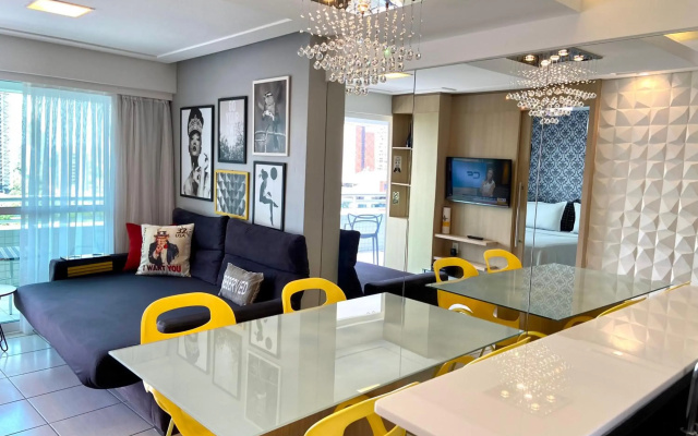 APARTAMENTO 17º Andar Beira Mar com 2 QUARTOS