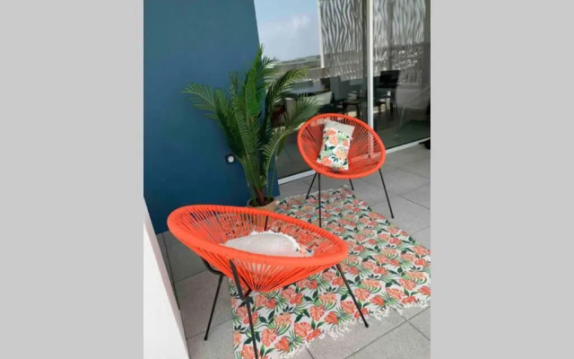 18m2 de terrasse, T3 de 70m2, Clim et Parking