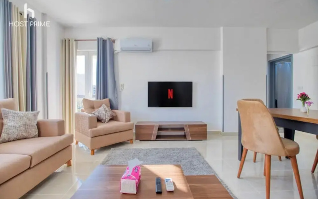 Bright apartment in rehab city