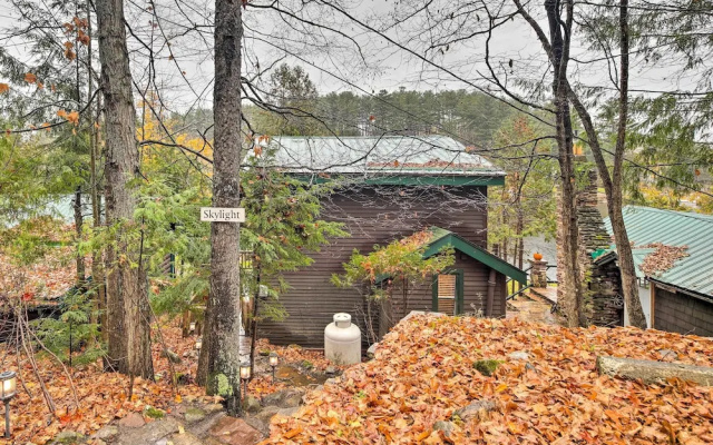 Pet-friendly Adirondack Cabin w/ On-site Lake
