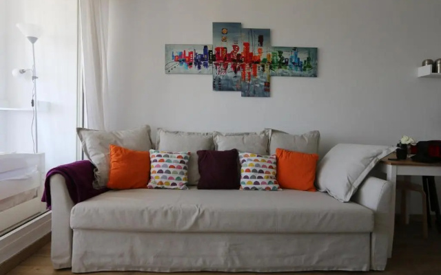 Hendaye Beach Studio, front de mer avec parking privé