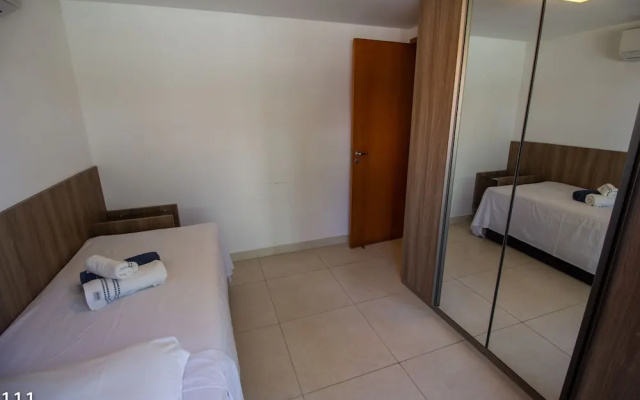 Apartamento Frente Mar no Clócio Beltrão