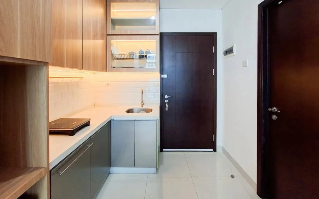 Wooden Touch 1Br At Brooklyn Alam Sutera Apartment