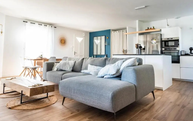 Frenchyhomes☆villapiscine☆8pers☆centrebassin