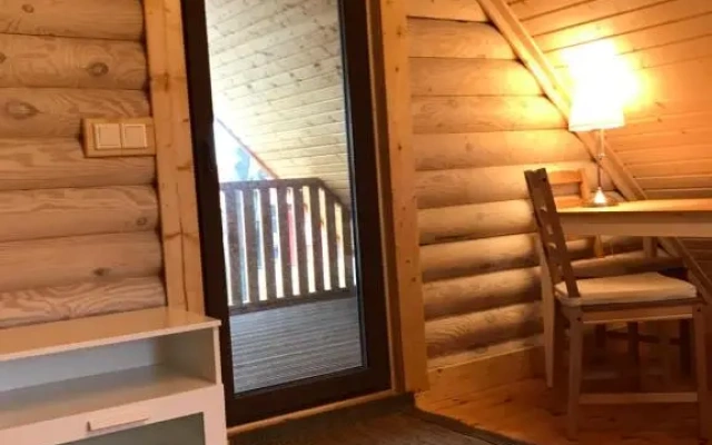 Wellness Hütte am Zwenkauer See bei Leipzig