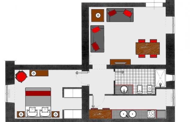 Отель Residenza Termini вид на фасад