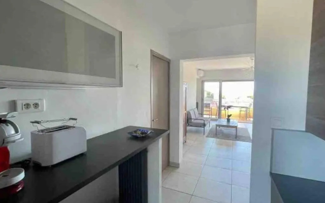 Appartement 2 chambres terrasse vue mer