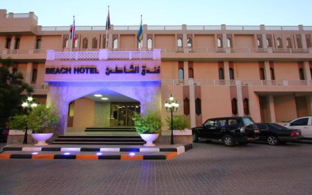 Отель Beach Hotel Sharjah ОАЭ, Шарджа - 8 отзывов об отеле, цены и фото номеров - забронировать отель Beach Hotel Sharjah онлайн вид на фасад