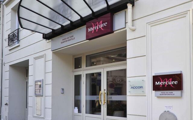 Отель Mercure Paris Bastille Marais вид на фасад