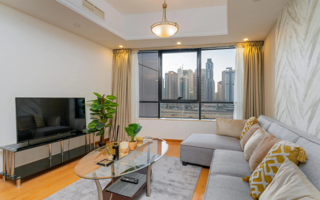 Апартаменты bnbme | Al Waleed Paradise | 1BR