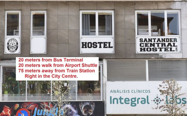 Отель Santander Central Hostel Испания, Сантандер - отзывы, цены и фото номеров - забронировать отель Santander Central Hostel онлайн вид на фасад