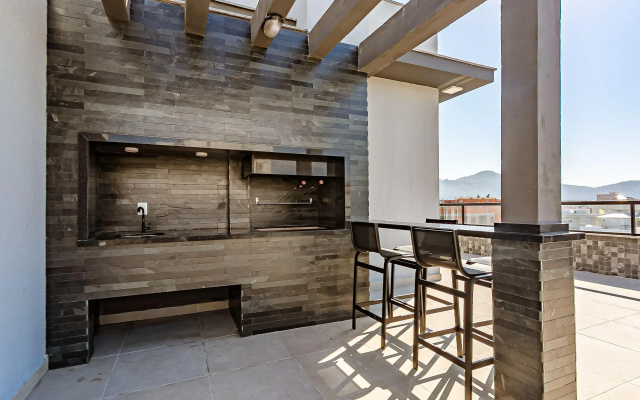 Studio Moderno Em Condomínio Com Piscina #ia12