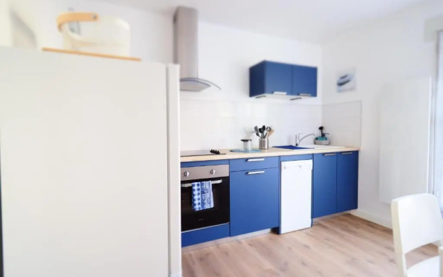 Appartement face aux thermes avec parking