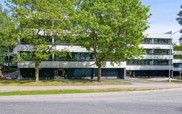 Отель Forenom Serviced Apartments Espoo Tapiola Финляндия, Эспоо - отзывы, цены и фото номеров - забронировать отель Forenom Serviced Apartments Espoo Tapiola онлайн вид на фасад