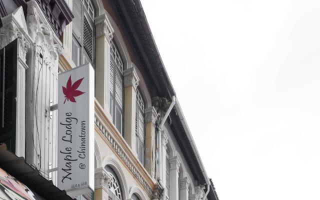 Royal Lodge @ Pagoda Street Hostel Сингапур вид на фасад